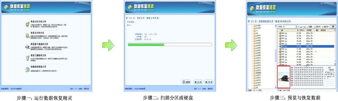 赞皇数据恢复，用数据恢复精灵恢复数据的方法
